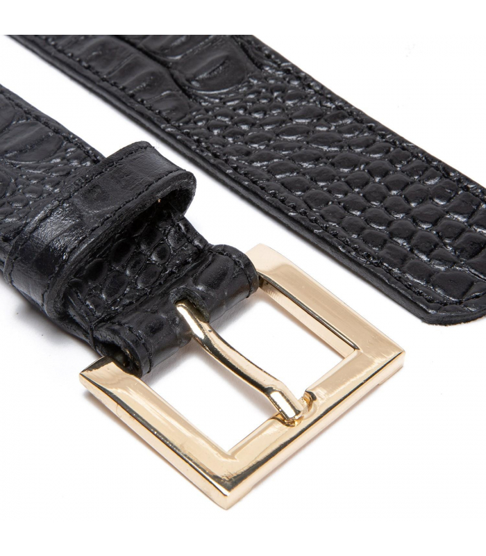 Cinturon - Ancho 3 cms - Negro