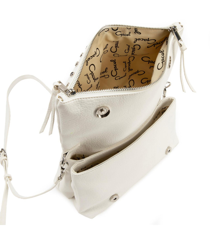 Cartera - Bandolera Grande - Blanco