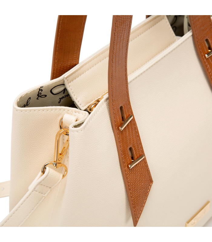 Cartera - Dos Asas Mediana - Off White