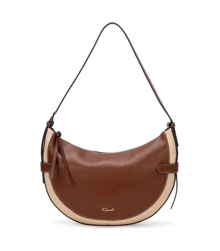 Cartera - Oval - Tostado