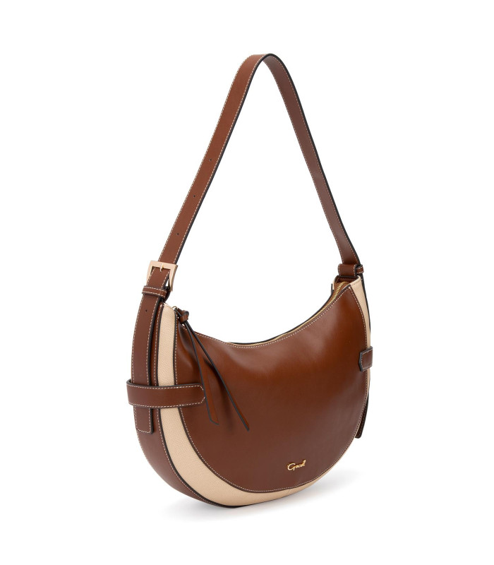 Cartera - Oval - Tostado