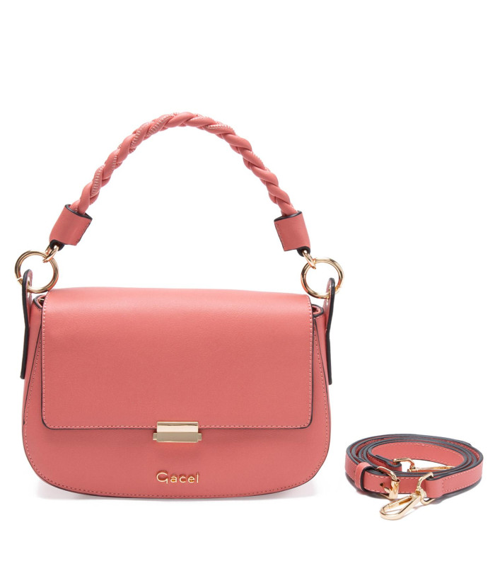 Cartera - Bandolera Grande - Coral