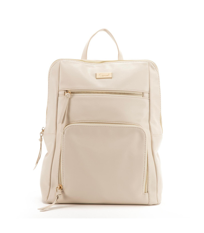 Mochila - Notebook - Off White