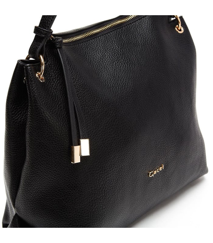 Cartera - Oval - Negro