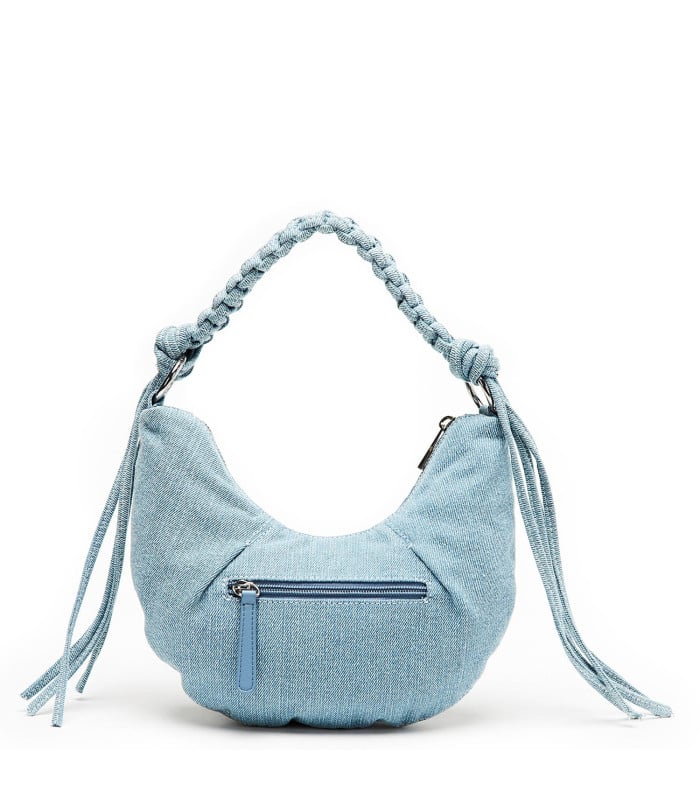 Cartera - Oval - Celeste