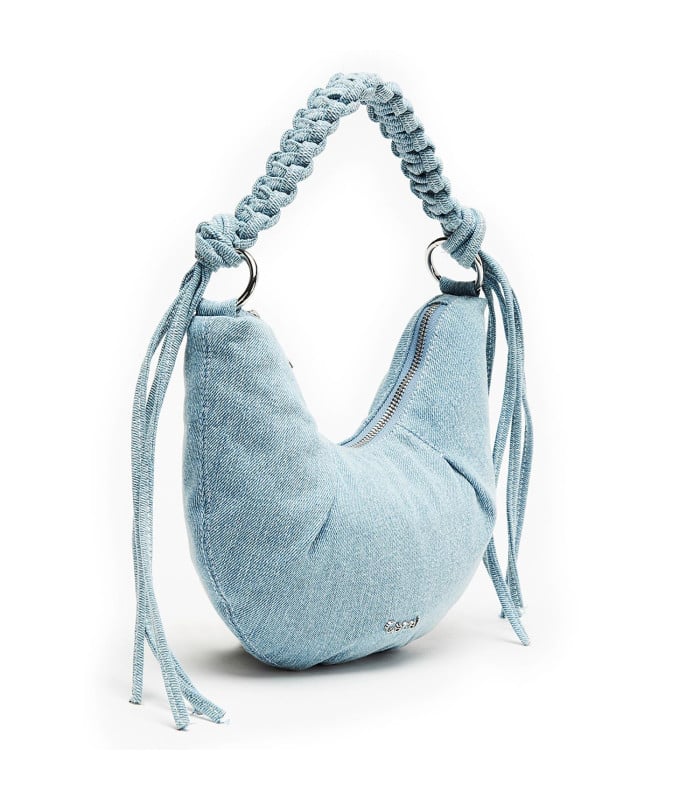 Cartera - Oval - Celeste