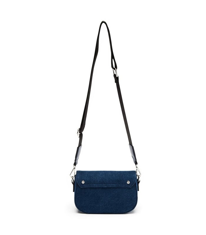 Cartera - Retro con Tapa - Azul