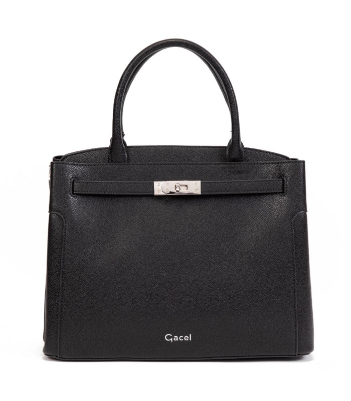 Cartera - Dos Asas Grande - Negro