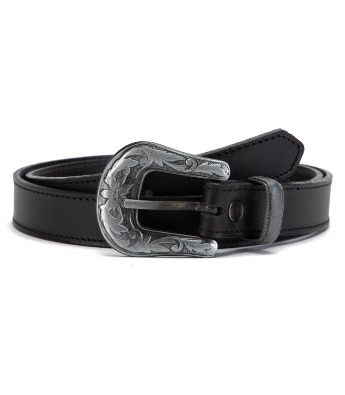 Cinturon - Ancho 2.5 cms - Negro