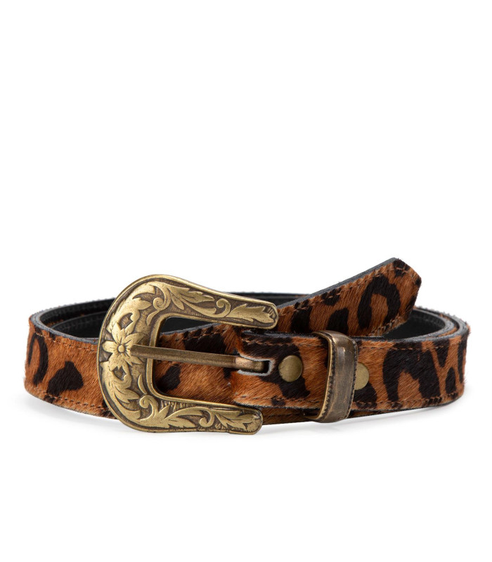 Cinturon - Ancho 2.5 cms - Leopardo