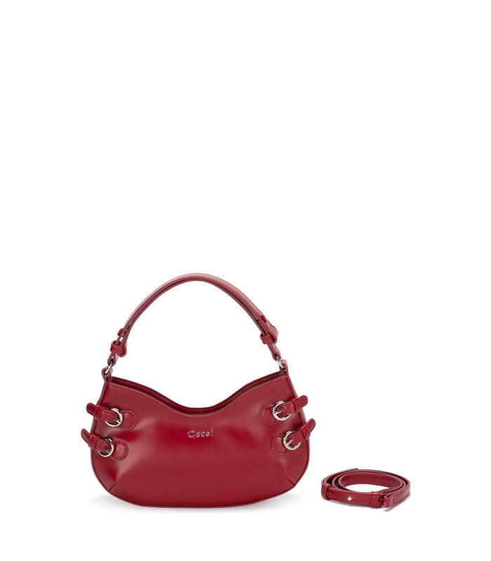 Cartera - Oval Pequeña - Rojo