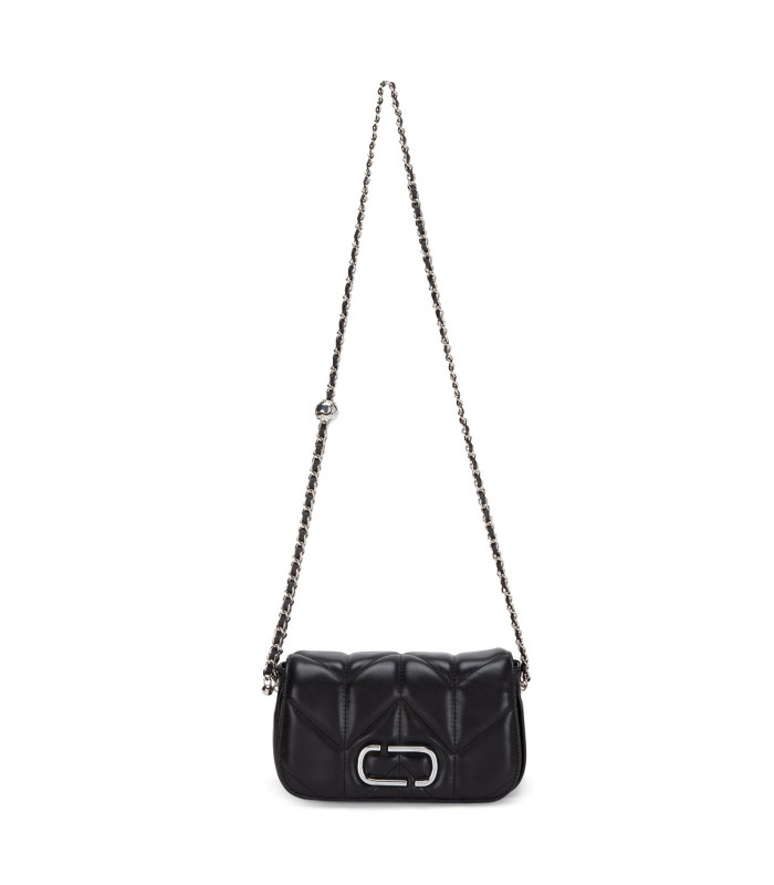 Cartera - Retro Con Tapa Pequeña - Negro