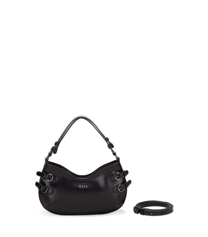 Cartera - Oval Pequeña - Negro