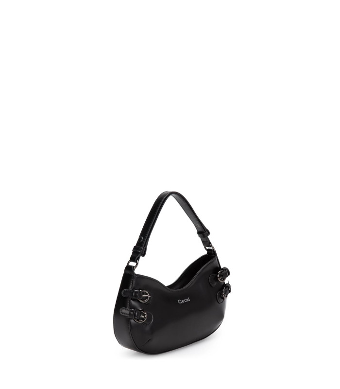 Cartera - Oval Pequeña - Negro