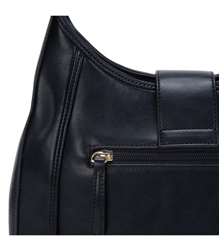 Cartera - Oval Grande - Negro