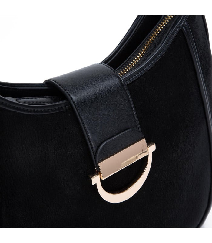 Cartera - Oval Grande - Negro