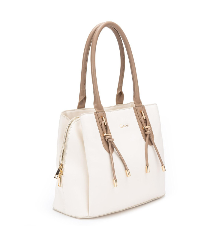 Cartera - Dos Asas Grande - Off White