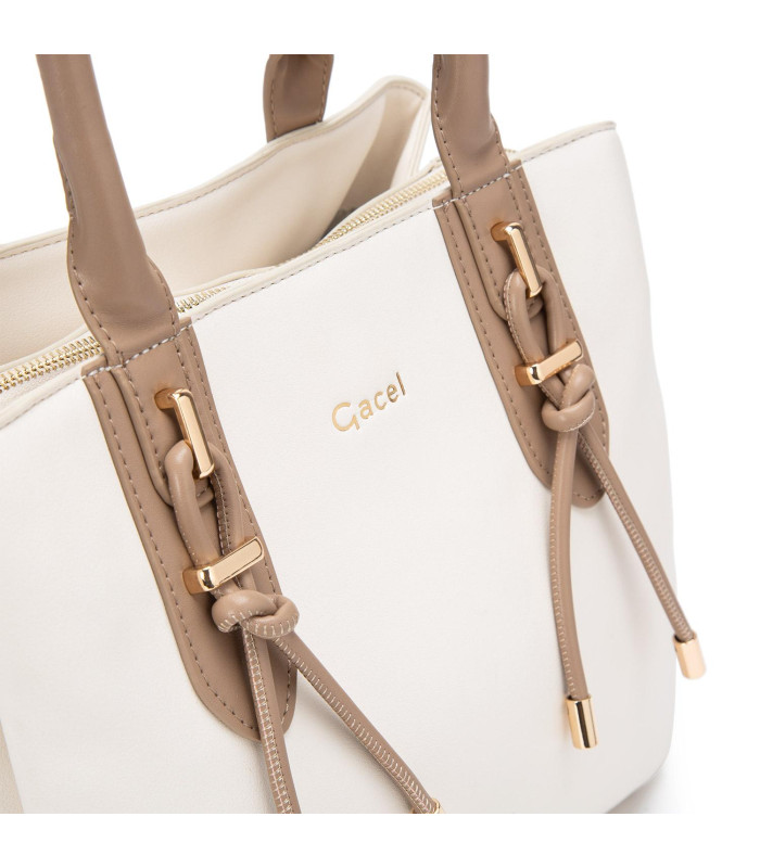 Cartera - Dos Asas Grande - Off White