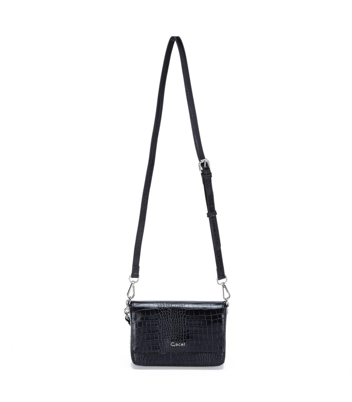 Cartera - Retro con Tapa Grande - Negro